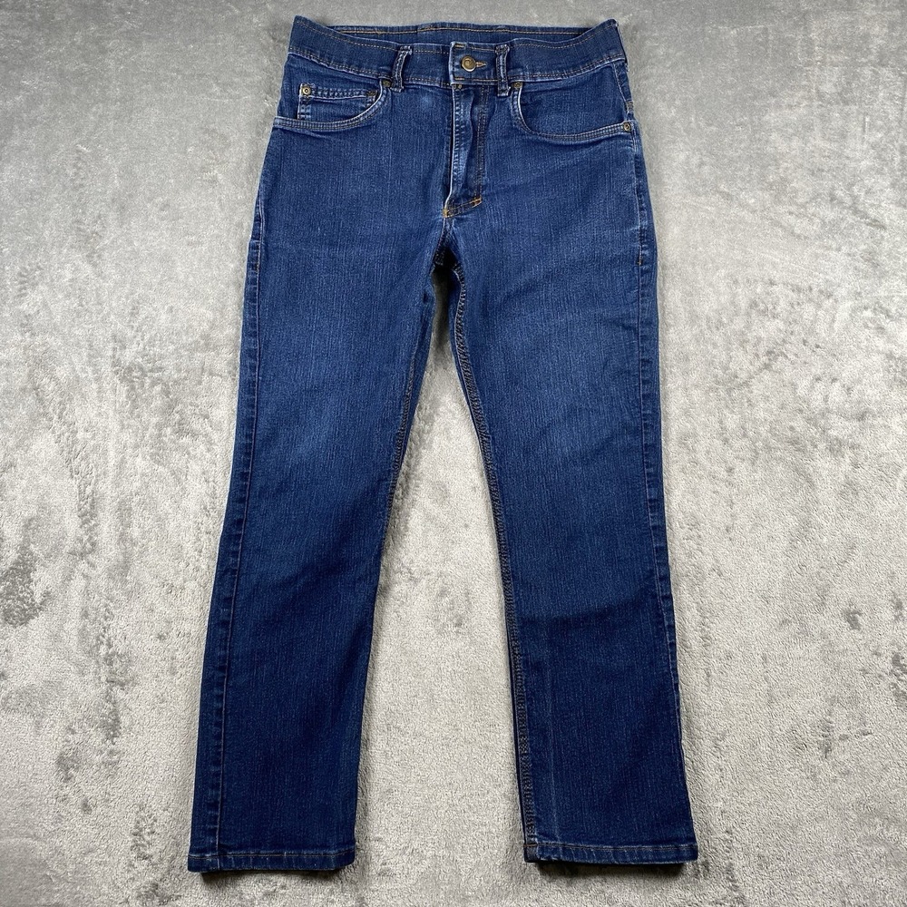 Origin Maine Delta 68 Jeans Mens 30x25 Blue Legit Fit Stretch OD68 USA Dark Wash